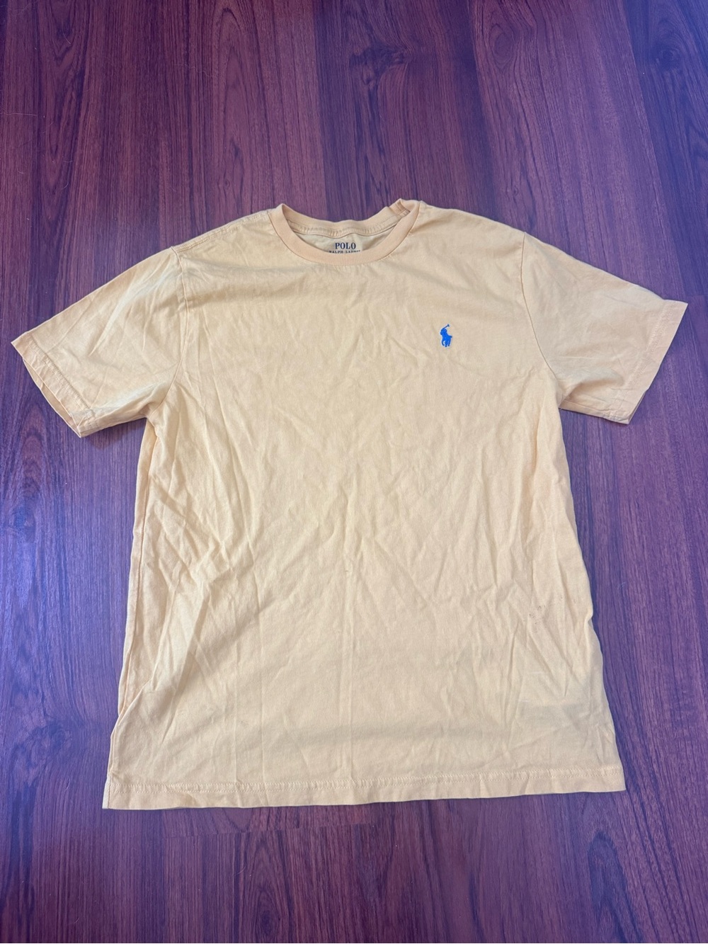 Polo by Ralph Lauren Yellow Crewneck T-Shirt